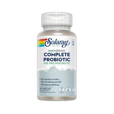 SOLARAY COMPLETE PROBIOTIC 30 VCAPSULAS