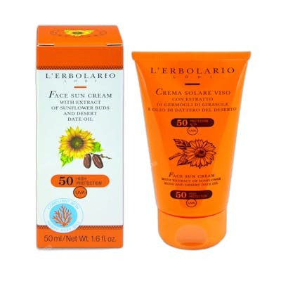 L´ERBOLARIO L'ERBOLARIO SOLAR CREMA CARA CON GIRASOL Y DATIL