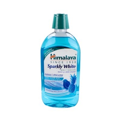 HIMALAYA COLUTORIO BUCAL blanqueador 450ml.