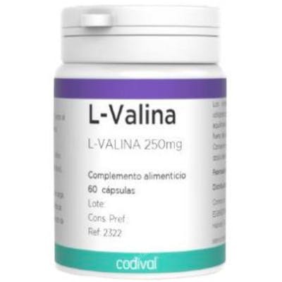 CODIVAL L-VALINA 250mg. 60cap.
