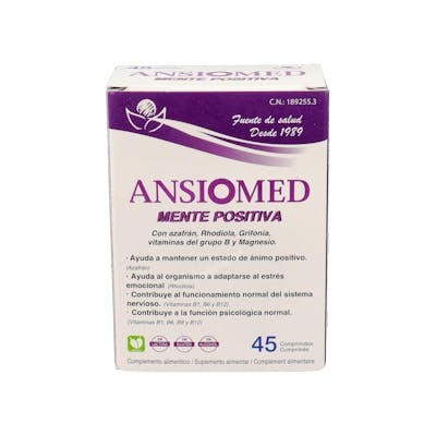 ANSIOMED MENTE POSITIVA 45COMPRIMIDOS