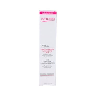 TOPICREM HYDRA+CREMA HIDRAT ILUMIN rica 40 ml