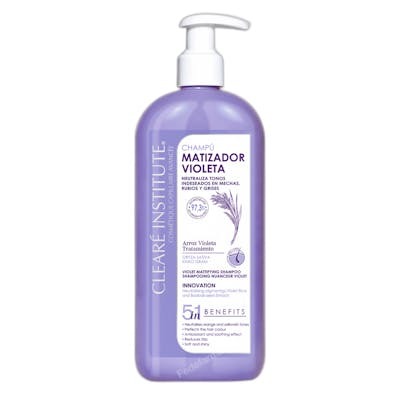 CLEARE INSTITUTE MATIZADOR VIOLETA champu 400ml.