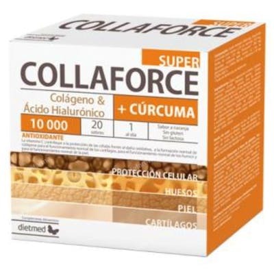 DIETMED COLLAFORCE SUPER +curcuma 20sbrs.