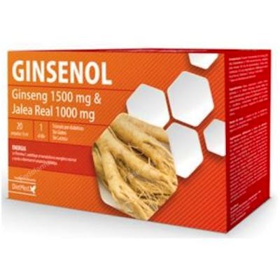 DIETMED GINSENOL 20amp.