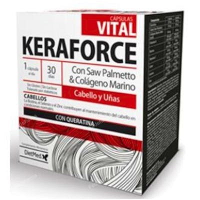 DIETMED KERAFORCE VITAL 30CAPSULAS