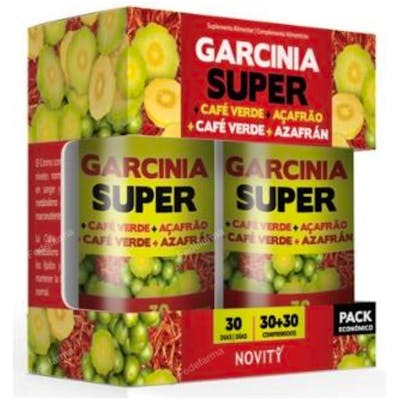 DIETMED GARCINIA SUPER+CAFE VERDE+AZAFRAN SUPER 30+30COMPRIMIDOS