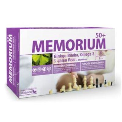 DIETMED MEMORIUM 50+ 30AMPOLLAS