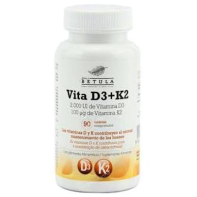 BETULA VITA D3 + K2 90COMPRIMIDOS