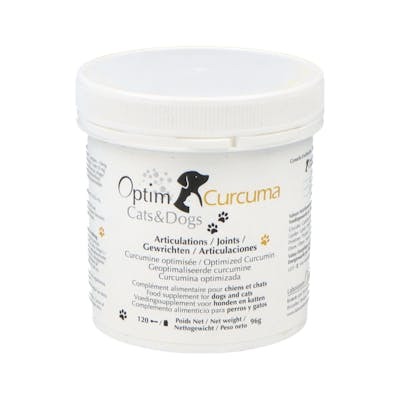 OPTIM LABORATOIRE OPTIM CURCUMA CATS&DOGS 96 G VET