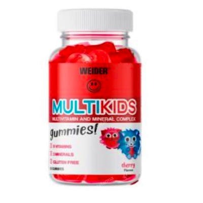 WEIDER GUMMY MULTIKIDS CHERRY 50GUMMIES