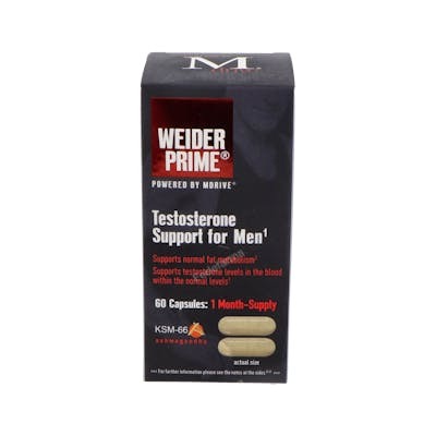 WEIDER PRIME TESTOSTERONA HOMBRE 60CAPSULAS