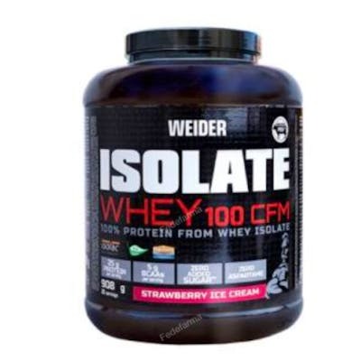 WEIDER ISOLATE WHEY 100 CFM FRESA 908GR
