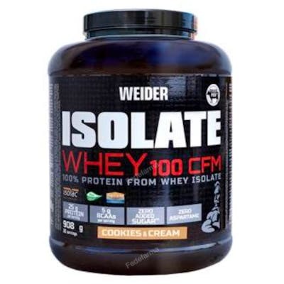 WEIDER ISOLATE WHEY 100 CFM COOKIES 908GR