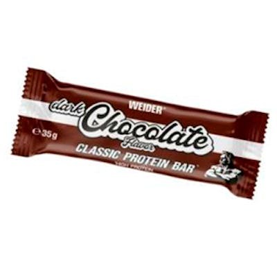 WEIDER BAR CHOCOLATE NEGRO-PLATANO 24UDS