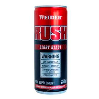 WEIDER RUSH BEBIDA BERRYBLAST 250MLX24UDS