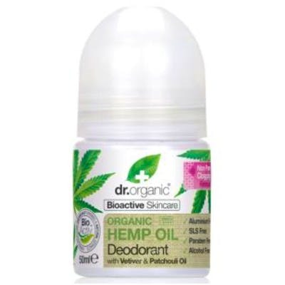DR. ORGANIC DESODORANTE aceite de cañamo organico 50ml.