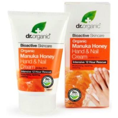 DR ORGANIC CREMA DE MANOS Y UÑAS MIEL DE MANUKA 125ML