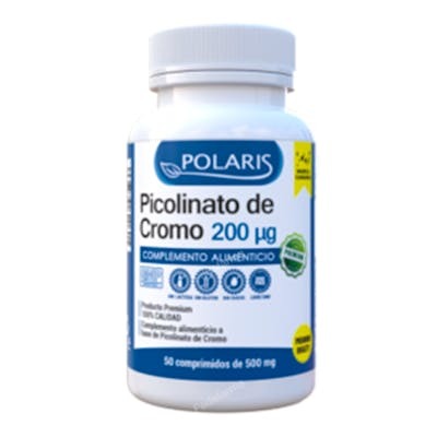 POLARIS PICOLINATO DE CROMO 200mcg. 50comp.
