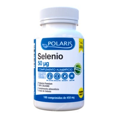 POLARIS SELENIO 50mcg. 100comp.