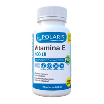 POLARIS VITAMINA E 400UI NATURAL 100PERLAS
