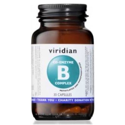 VIRIDIAN HIGH FIVE B COMPLEX CON ASCORBATO MG 30CAPSULASVEG
