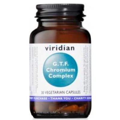 VIRIDIAN GTF CROMO COMPLEX 30CAPSULASVEG