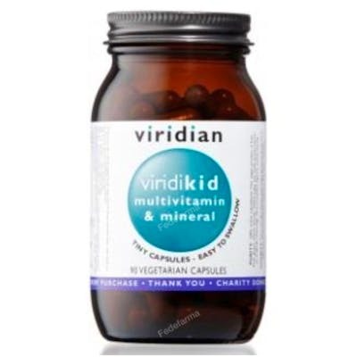 VIRIDIAN VIRIDIKID MULTIVIT Y MINERALES 90cap.veg.