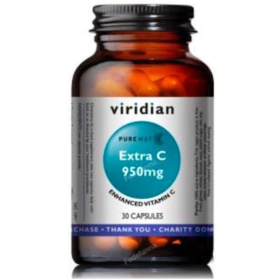 VIRIDIAN EXTRA C 950MG 30CAPSULAS