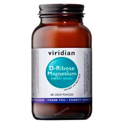 VIRIDIAN D-RIBOSA-MAGNESIO CON ACETIL L-CARNITINA 180GR