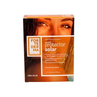 HERBORA FORTEDERMA NUTRIPROTECTOR SOLAR 30perlas