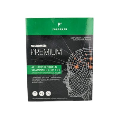 HERBORA FOSFOMEN NEUROMEN PREMIUM 20AMPOLLAS