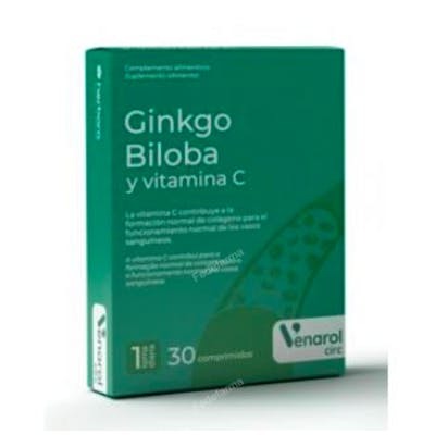 HERBORA VENAROL GINKGO BILOBA+VIT. C 30comp.