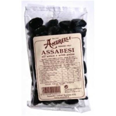 AMARELLI ASSABESI regaliz con goma arabica al anis 10x100gr