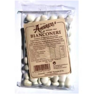 AMARELLI BIANCONERI regaliz a la menta expo 10x100gr.