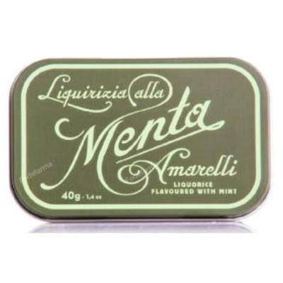 AMARELLI GREEN FAVETTE menta expositor 12x40gr.