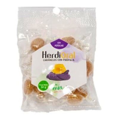 HERDIBEL HERDIORAL CARAMELOS PROPOLIS bolsa 50gr.