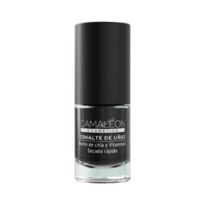 CAMALEON COSMETICS CAMALEON ESMALTE DE UÑAS negro 6ml.