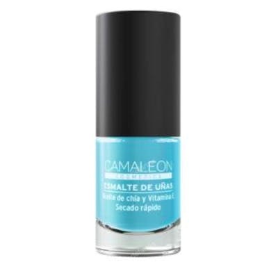 CAMALEON COSMETICS CAMALEON ESMALTE DE UÑAS azul  cielo 6ml.