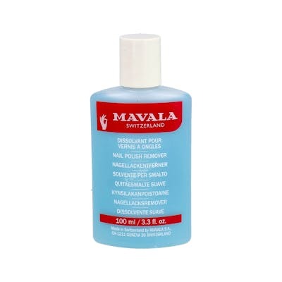 MAVALA QUITAESMALTE AZUL C/ACETONA SUAVE 100 ML