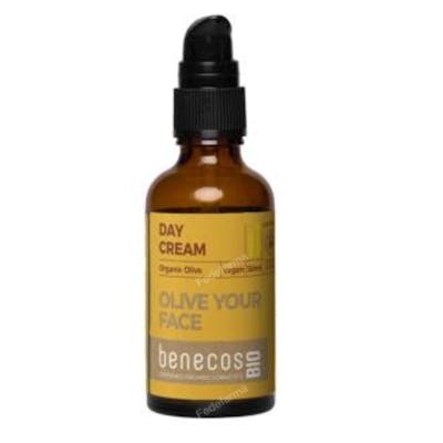 BENECOS CREMA DE DIA intensa oliva 50ml. BIO VEGANO