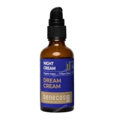 BENECOS CREMA DE NOCHE intensa argan 50ml. BIO VEGANO
