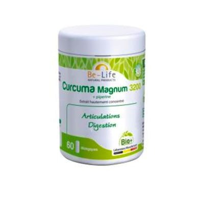 BE-LIFE CURCUMA MAGNUM 3200 60cap. BIO