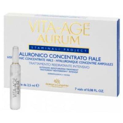 BOTTEGA DI LUNGAVITA VITA-AGE AURUM AMPOLLAS AC HIALURONICO