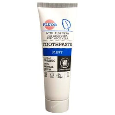URTEKRAM DENTIFRICO MENTA-ALOE con fluor 75ml. ECO VEGAN
