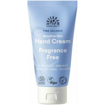 URTEKRAM FRAGANCE FREE crema de manos 75ml. ECO VEGAN