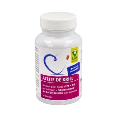 RAAB VITALFOOD ACEITE DE KRILL FORTE 50CAPSULAS SG