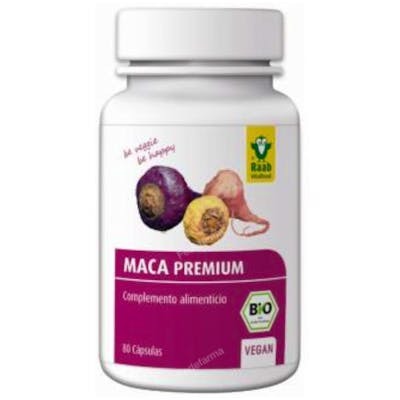 RAAB VITALFOOD MACA 80cap. BIO SG VEGAN