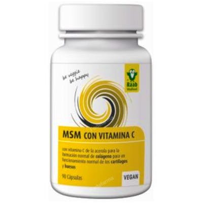 RAAB VITALFOOD MSM con vitamina C 90cap. SG VEGAN