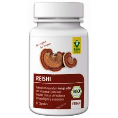 RAAB VITALFOOD REISHI 80CAPSULAS BIO SG VEGAN